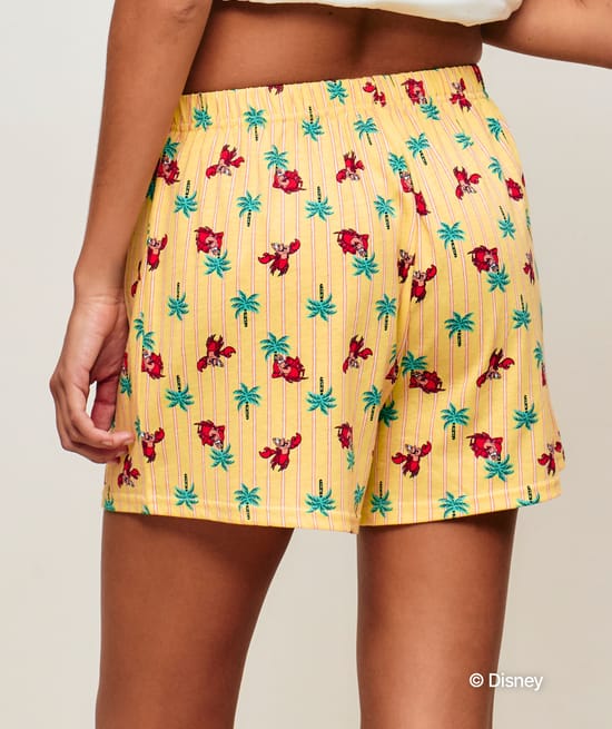 S&eacute;bastien the crab printed pajama set;