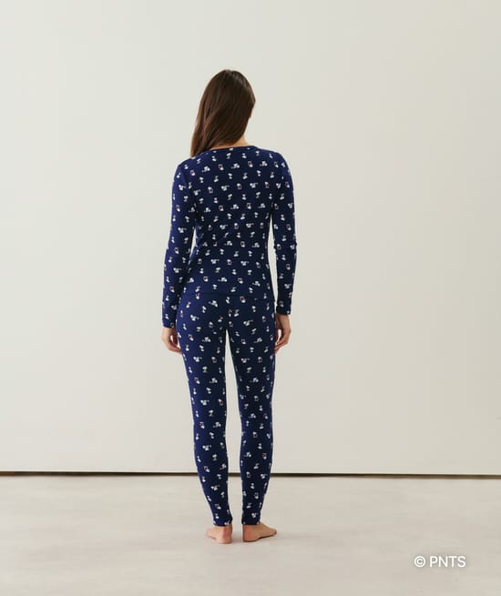 Legging de jersey Snoopy;