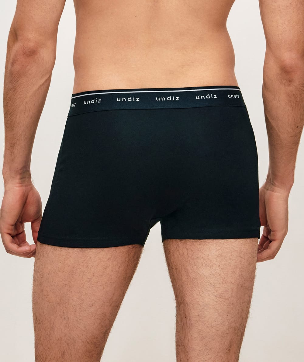 Boxer uni en coton;