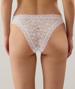 Lace brief;