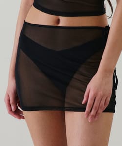 Mesh skirt;