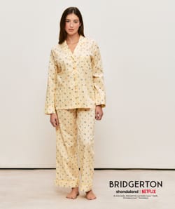 Bridgerton gingham cotton trousers;