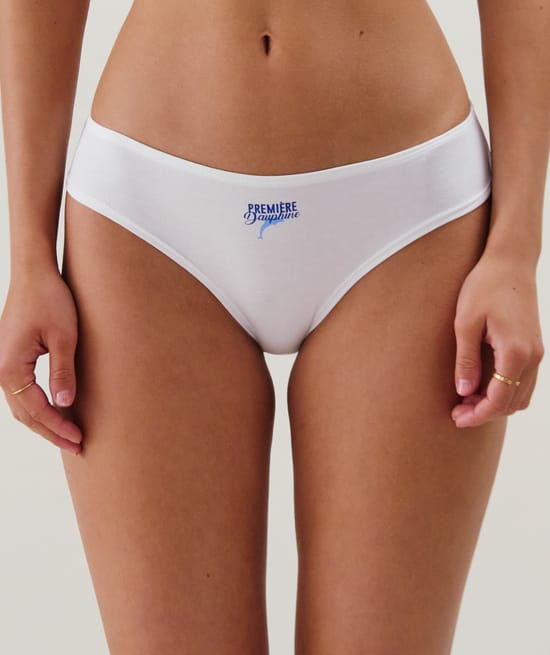 Lot de 3 culottes &agrave; motifs;