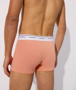 boxer en coton uni;