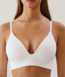 Push-up bra in seamless;