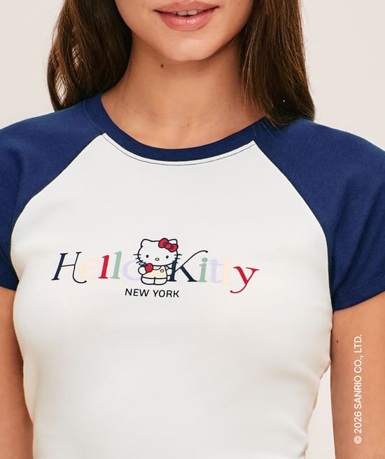 T-shirt en jersey Hello Kitty;