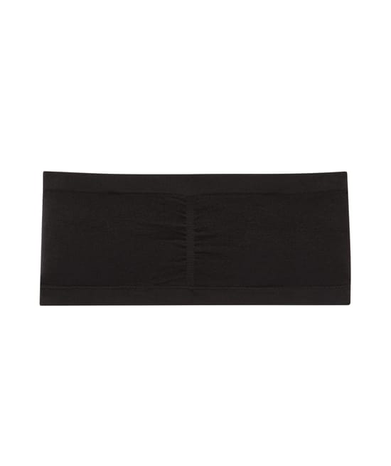 Elasticated bandeau with ruching;