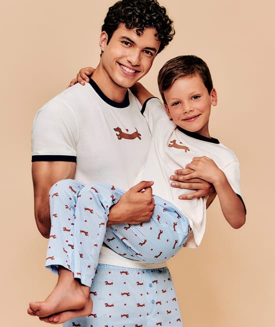 jersey t-shirt with dachshund print;