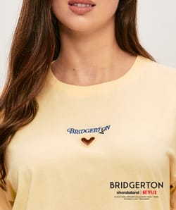BRIDGERTON cotton T-shirt;