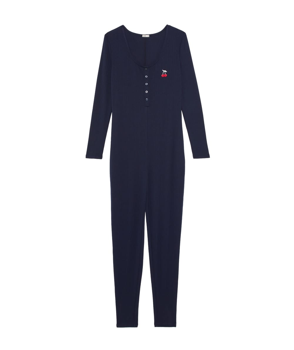 Pointelle jumpsuit;