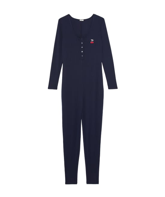 Pointelle jumpsuit;