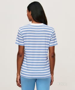 Striped jersey Stitch T-shirt;