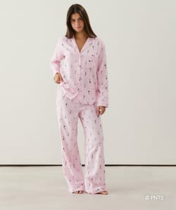 Pantalón de franela Snoopy;