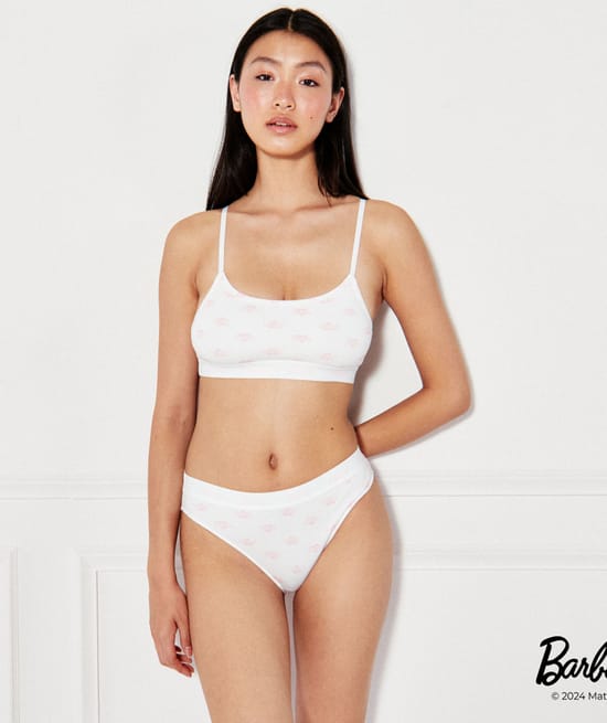 Culotte en coton Barbie;