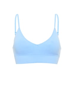 Seamless triangle bra;