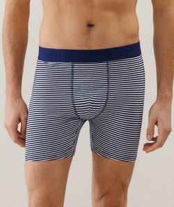 Bóxer largo de algodón;