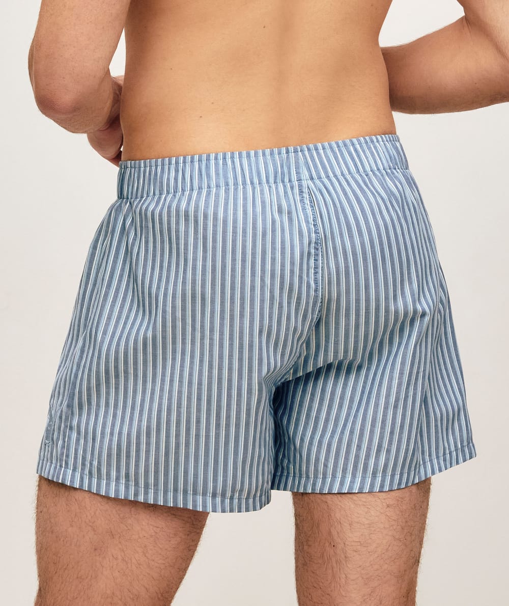 Playboy gestreepte katoenen boxers;