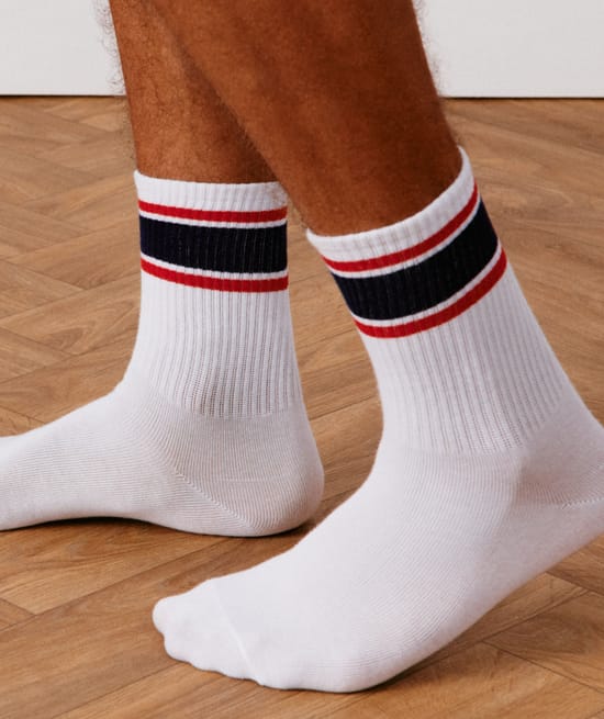 Chaussette en coton;