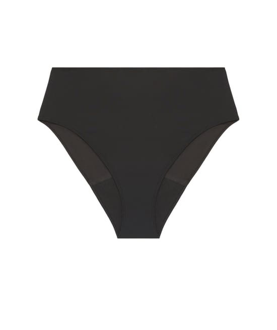 Culotte de talle alto - braguita de bikini 
menstrual;
