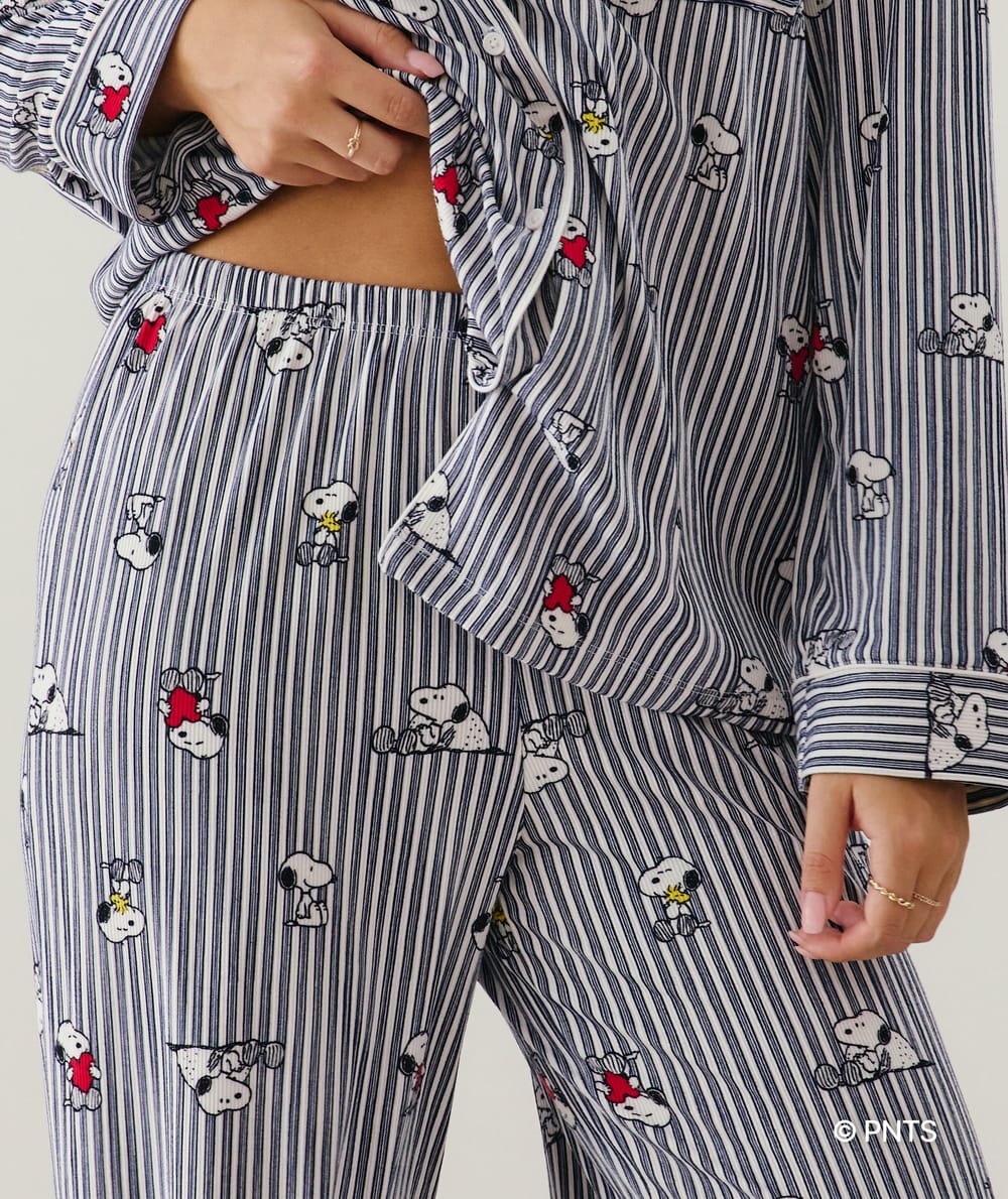 Pantalon en jersey Snoopy;