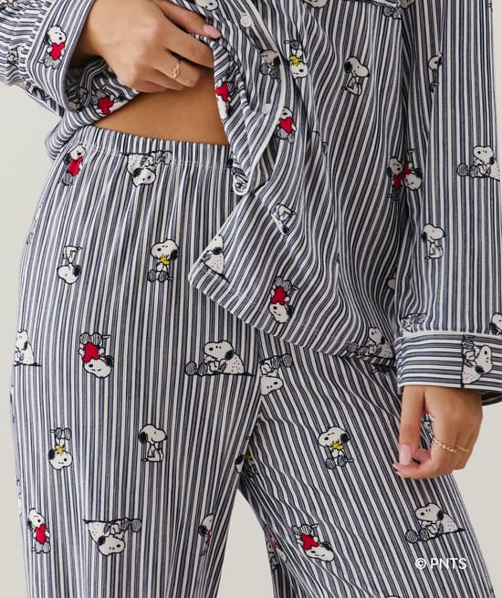 Pantalón de jersey Snoopy;