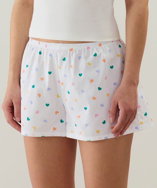 Cotton shorts;