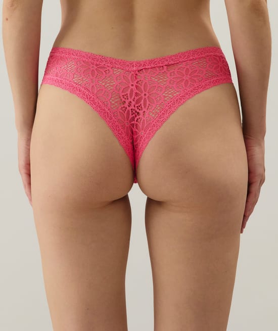 Lace cheeky;