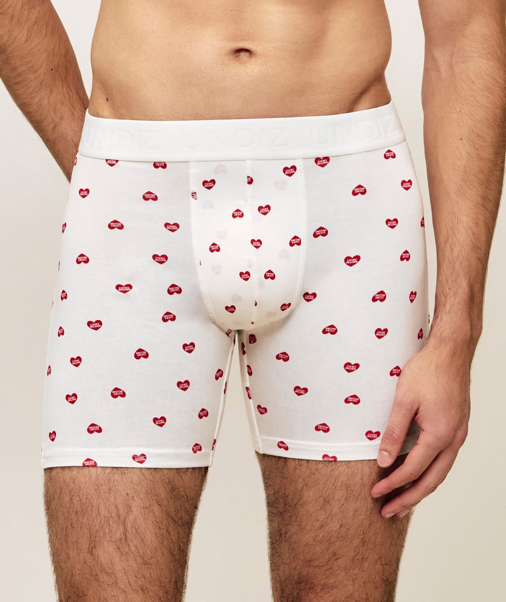 Cotton boxer shorts;