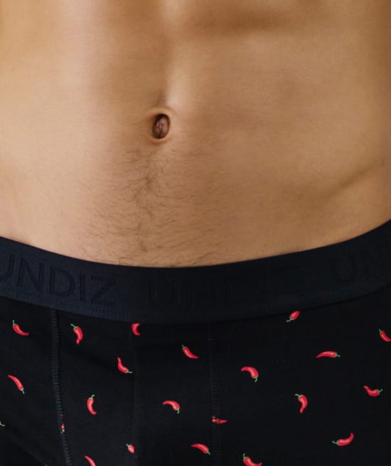 Boxer long en coton;