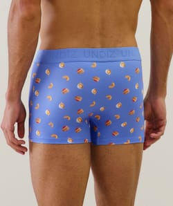 Boxer à motifs en coton;