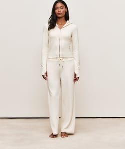 Pantalon avec broderie Self Love Club;