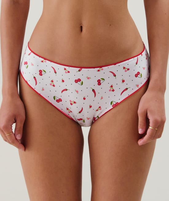 Lot de 3 culottes à motifs;