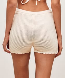 Crochet shorts;