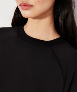 Sweatshirt van fleece;