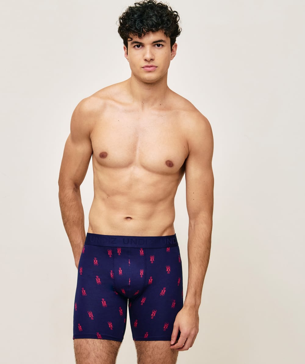 Cotton boxer shorts;