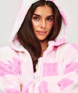 Veste polaire &agrave; capuche;
