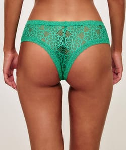 Braga cheeky de encaje;