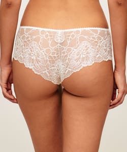 Shorty en dentelle florale;