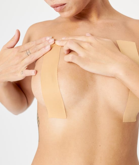 skin-friendly body tape;