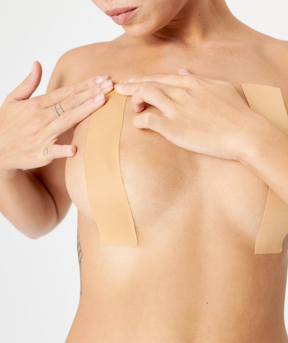 skin-friendly body tape;