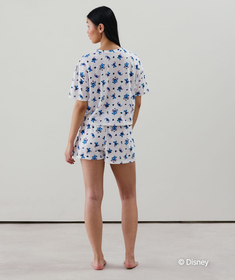 Stitch T-shirt en short set;