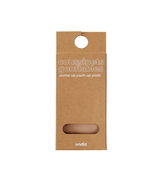 Inflatable push-up insert;