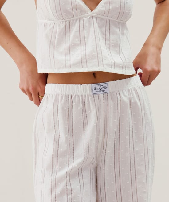 Rechte broek;