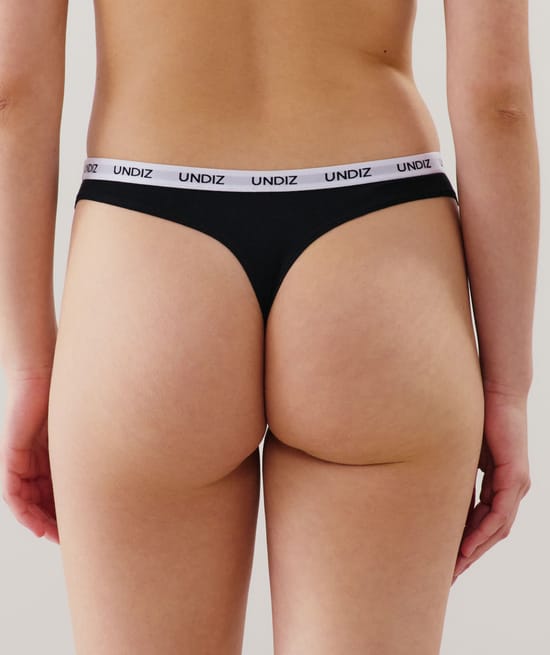 Cotton thong;