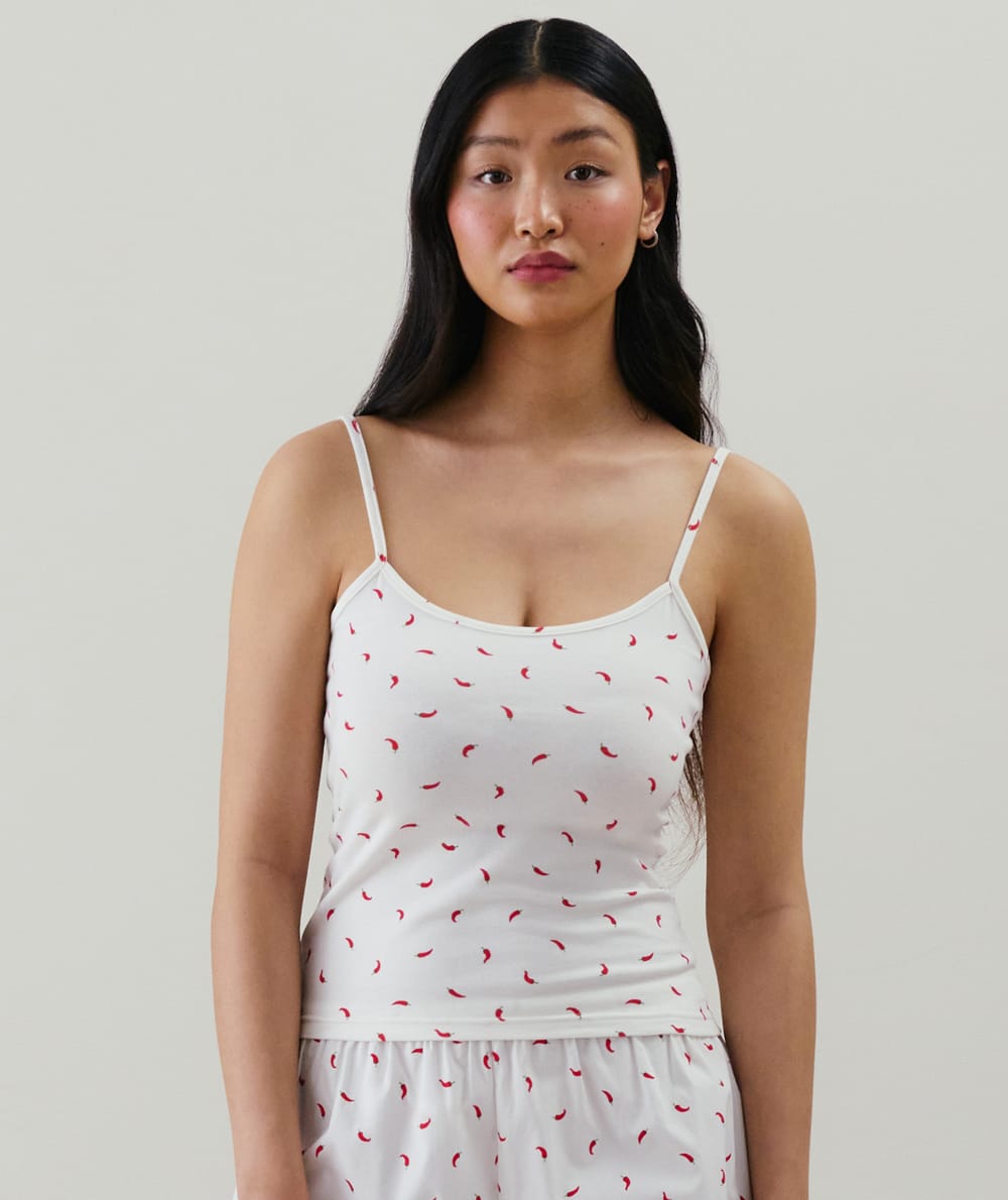 Top à motifs;