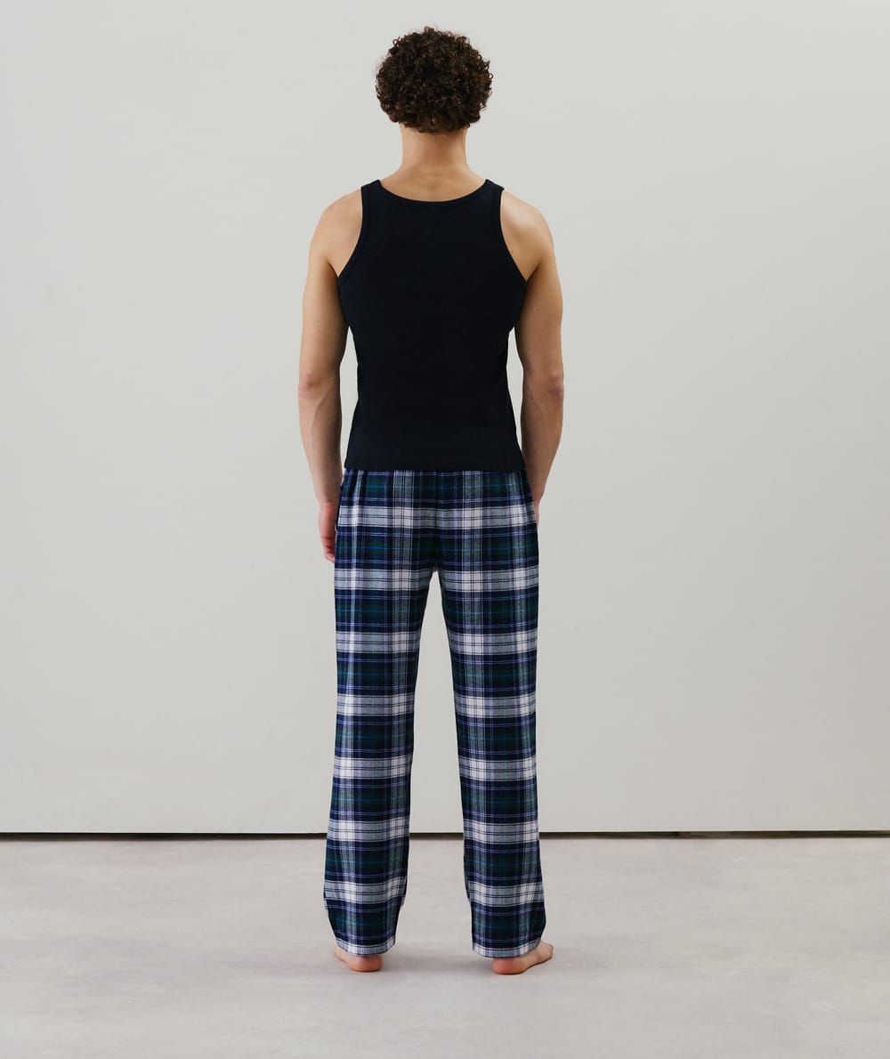 Pantalon à carreaux;