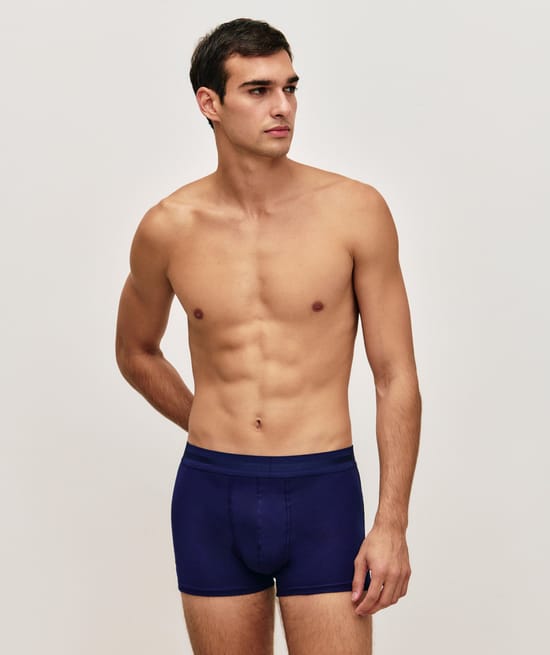 Boxer en coton à message;