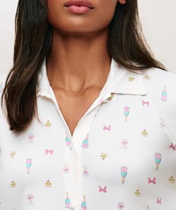 Patterned jersey pyjama set;