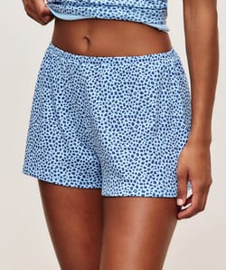 Short en jersey côtelé;