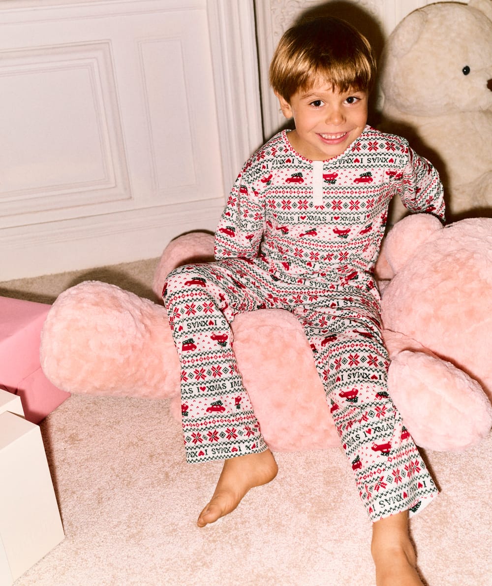 T-shirt manches longues enfant velours;